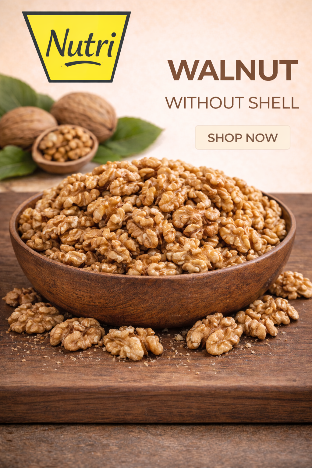 Walnut without Shell