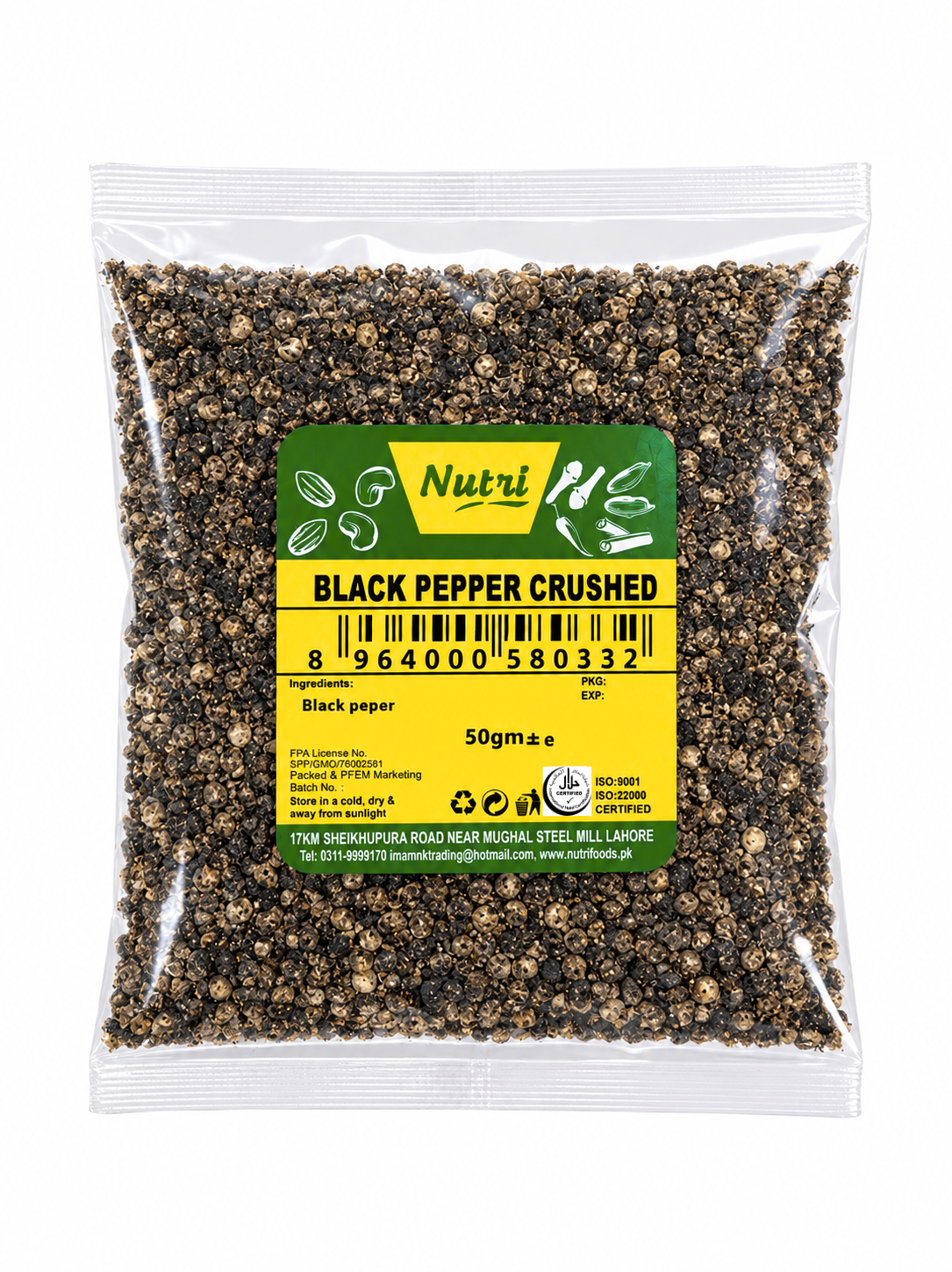 Black Pepper Crushed – Premium Crushed Pepper