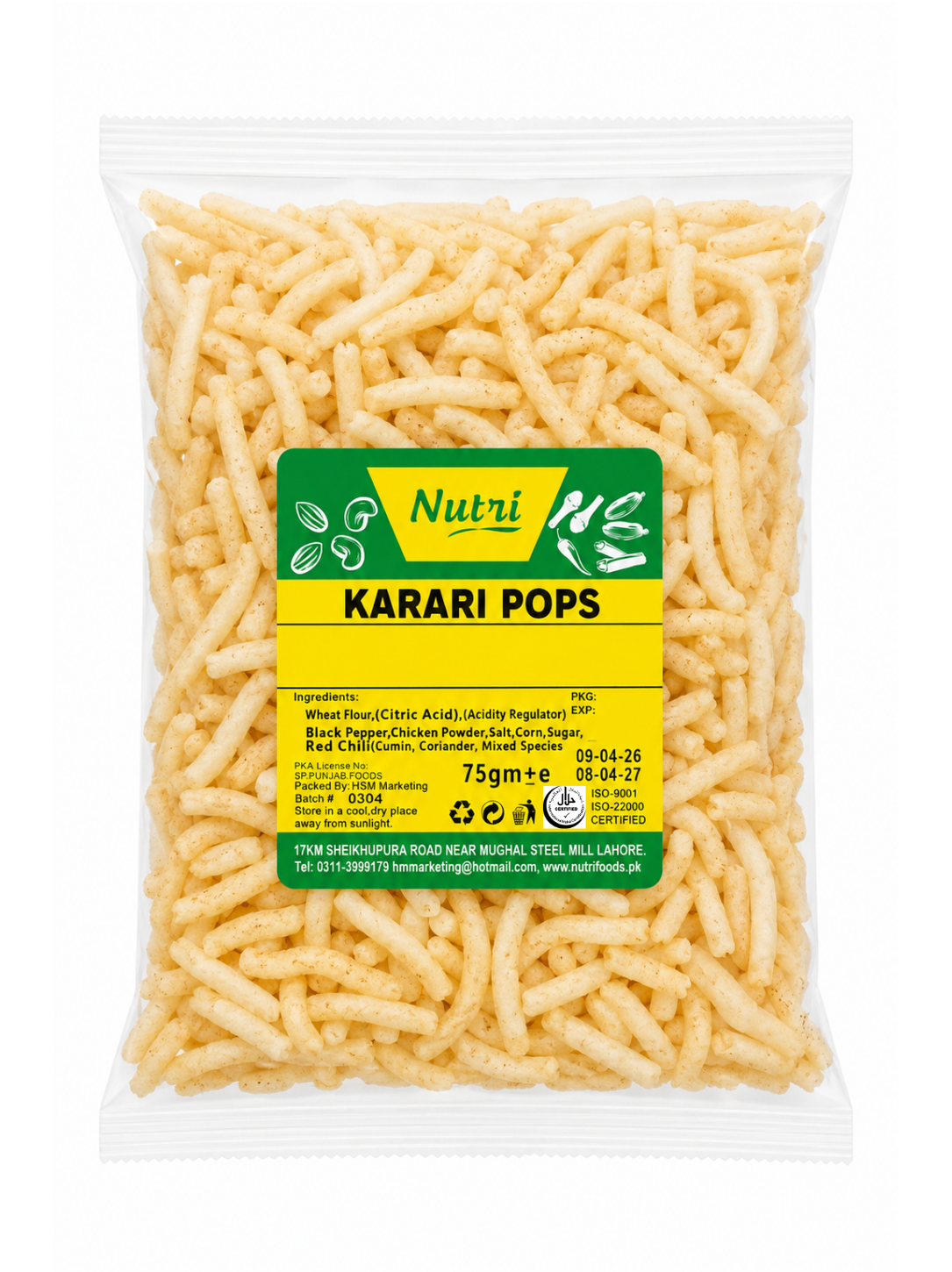Karari Pops – Extra Crunchy Snack Pops