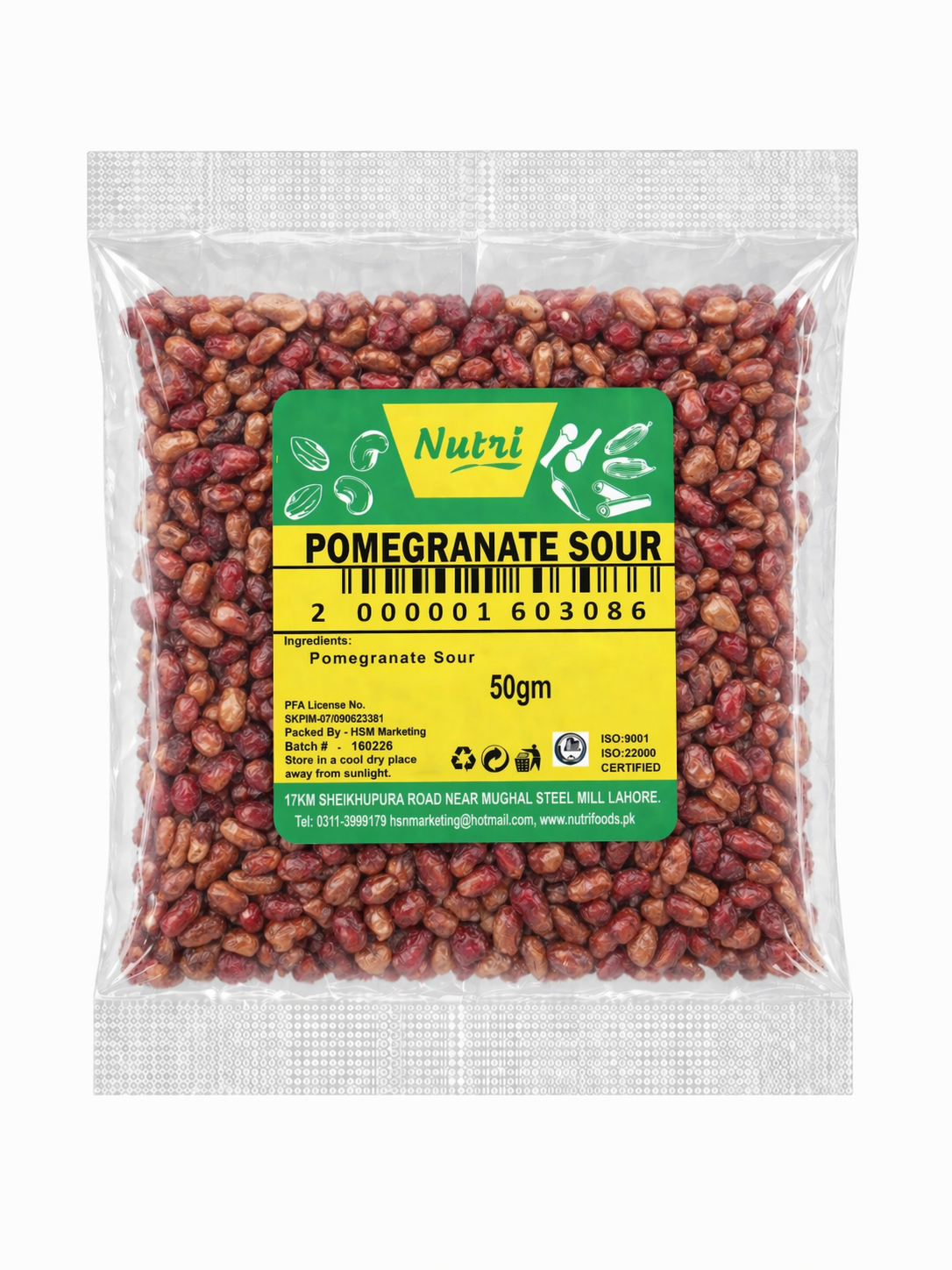 Pomegranate Sour (Dried Anardana – Premium Quality)
