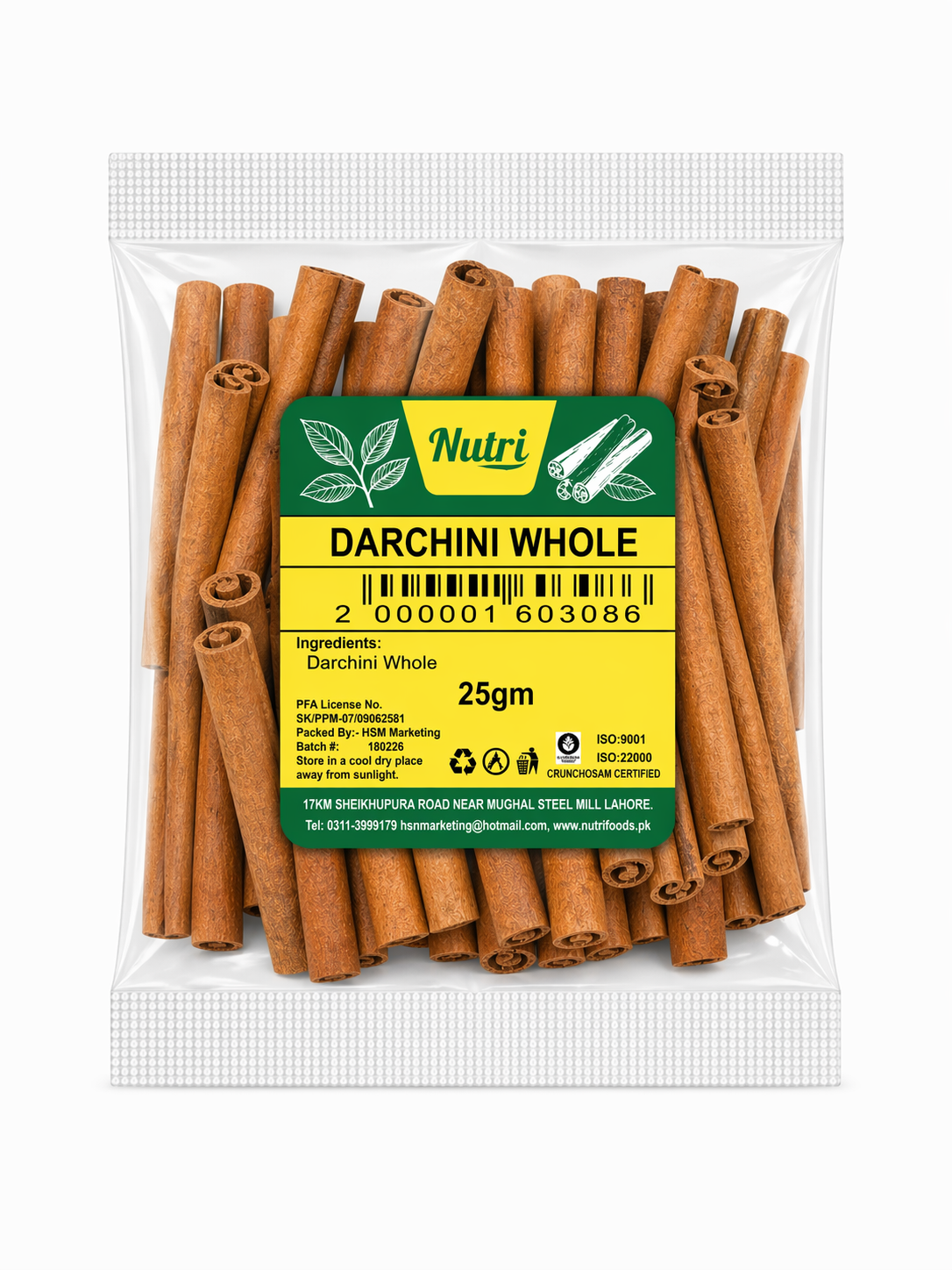 Darchini Whole (Premium Quality Cinnamon Sticks)