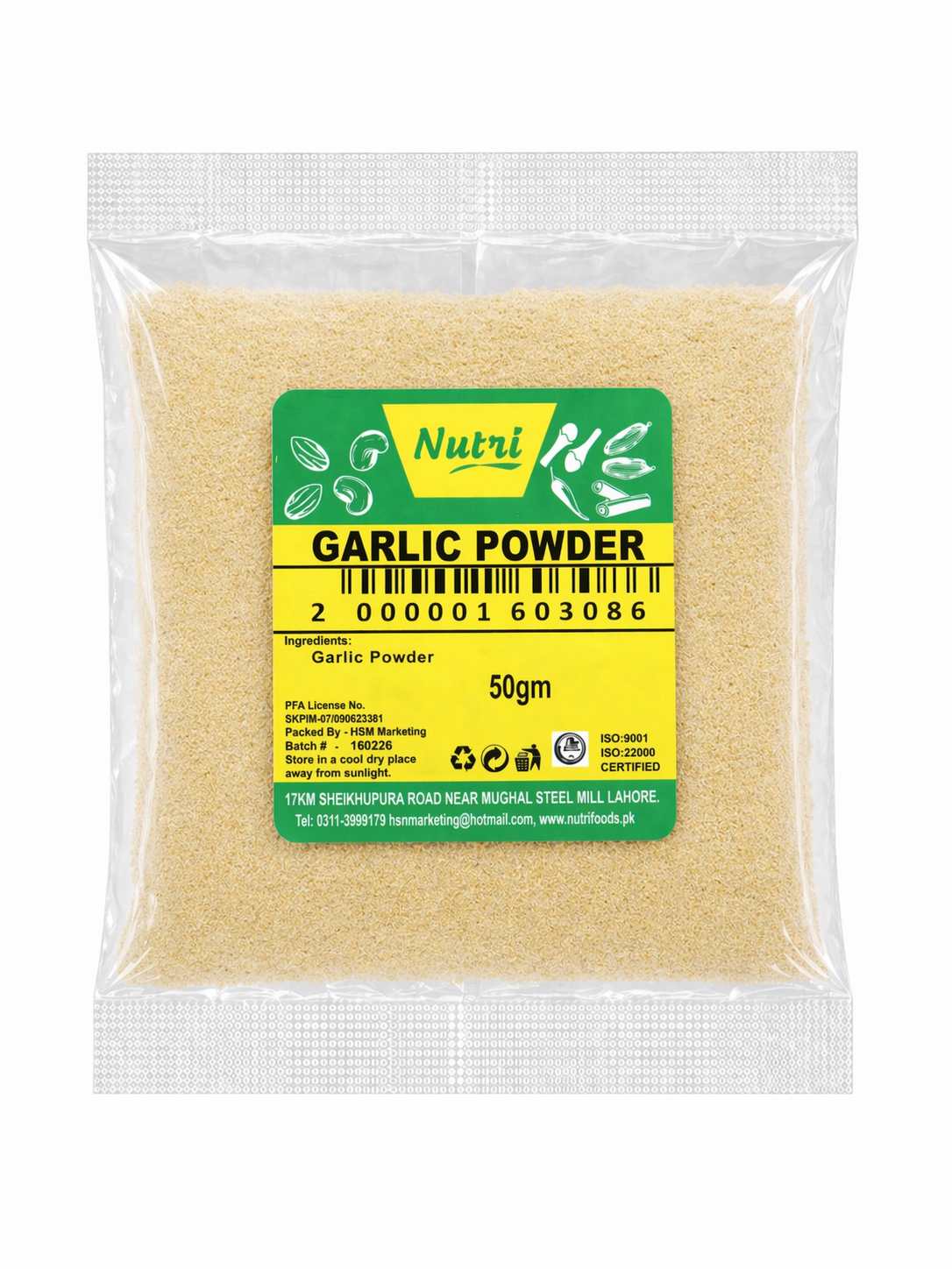 Garlic Powder (Premium Quality Ground Garlic)