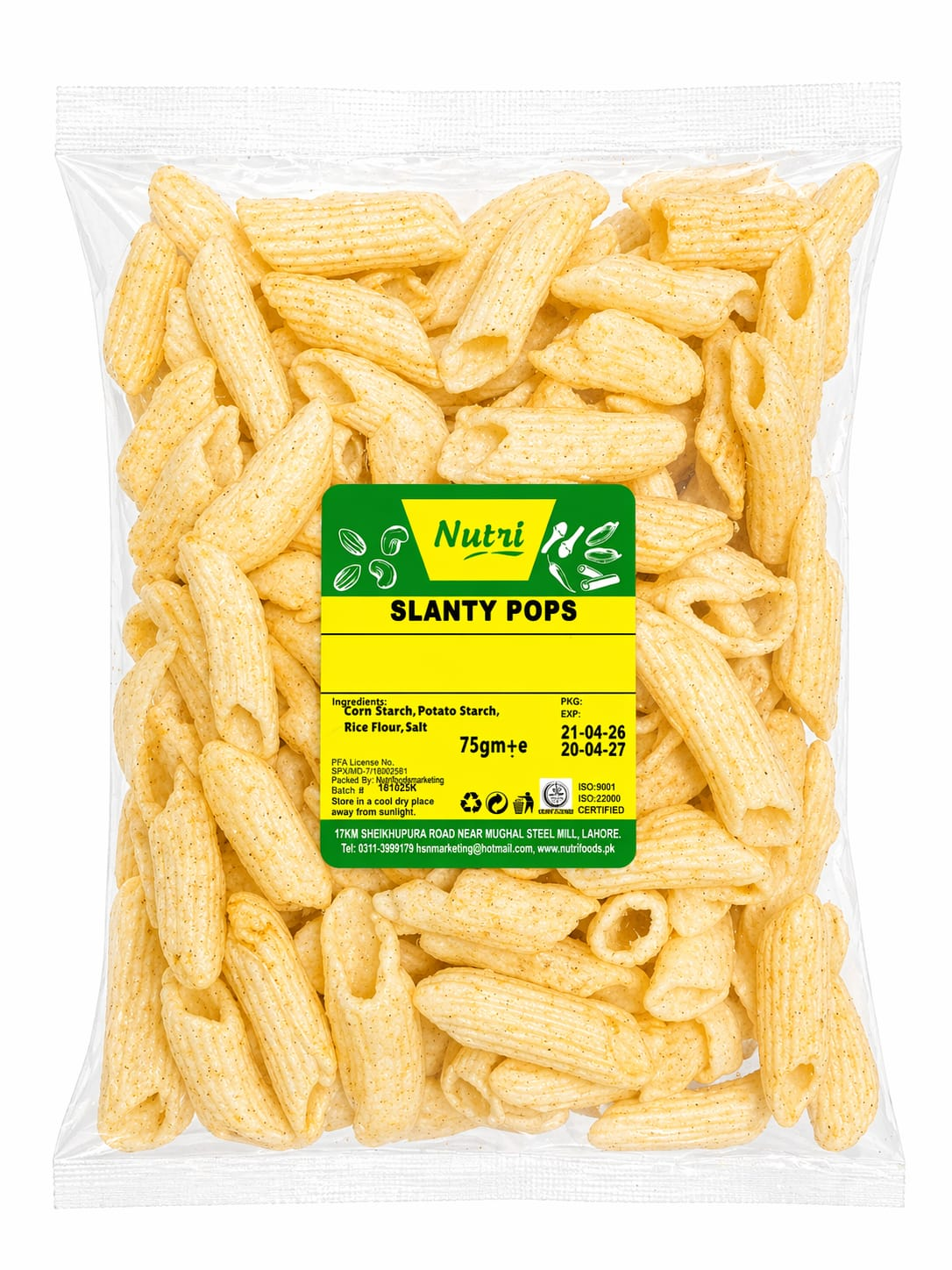 Slanty Pops (Crunchy Snack Pops – Tasty & Crispy Bites)