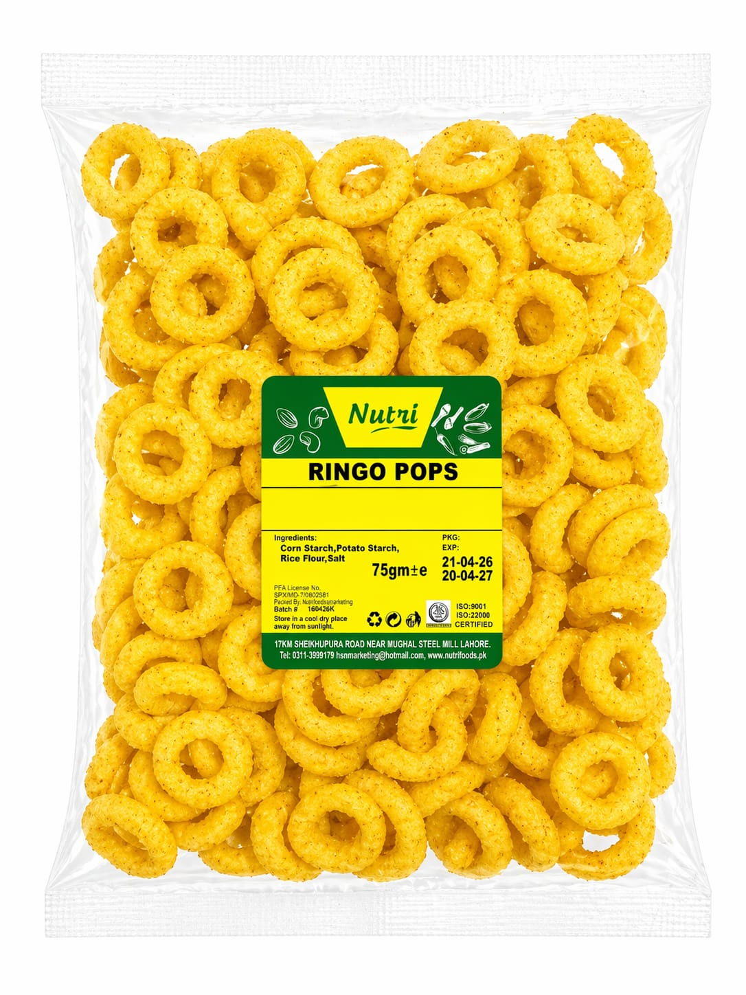 Ringo Pops (Crunchy Snack Rings – Tasty & Crispy Treat)