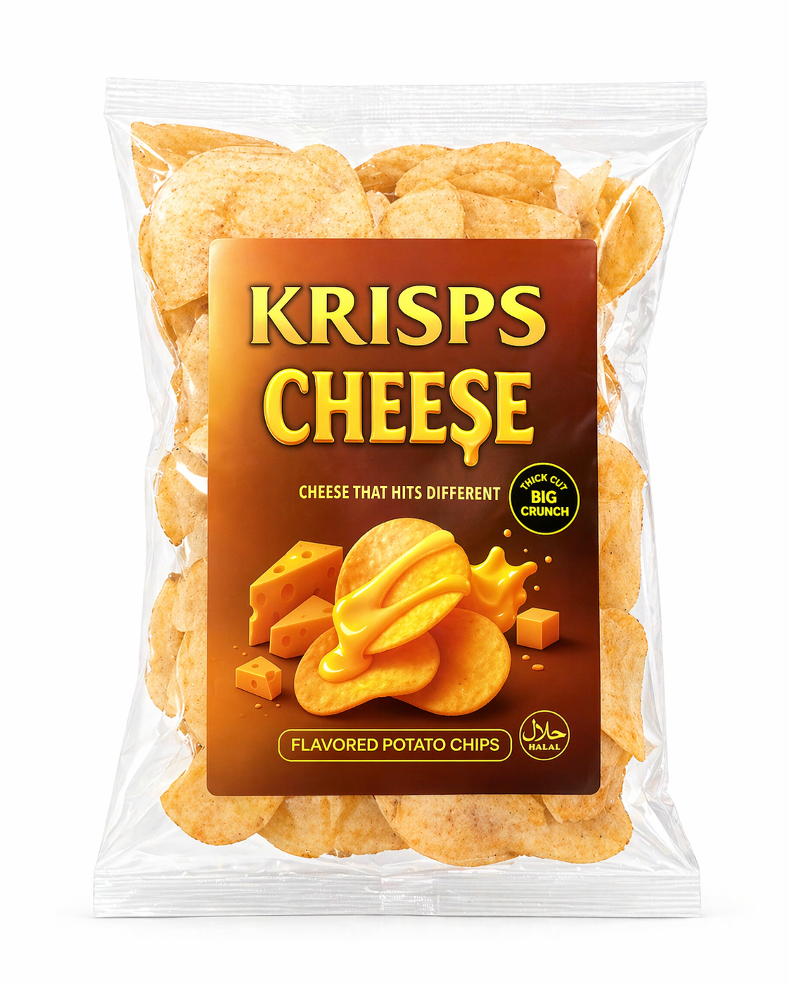 Krisps Cheese – Creamy & Crunchy Cheese Snack