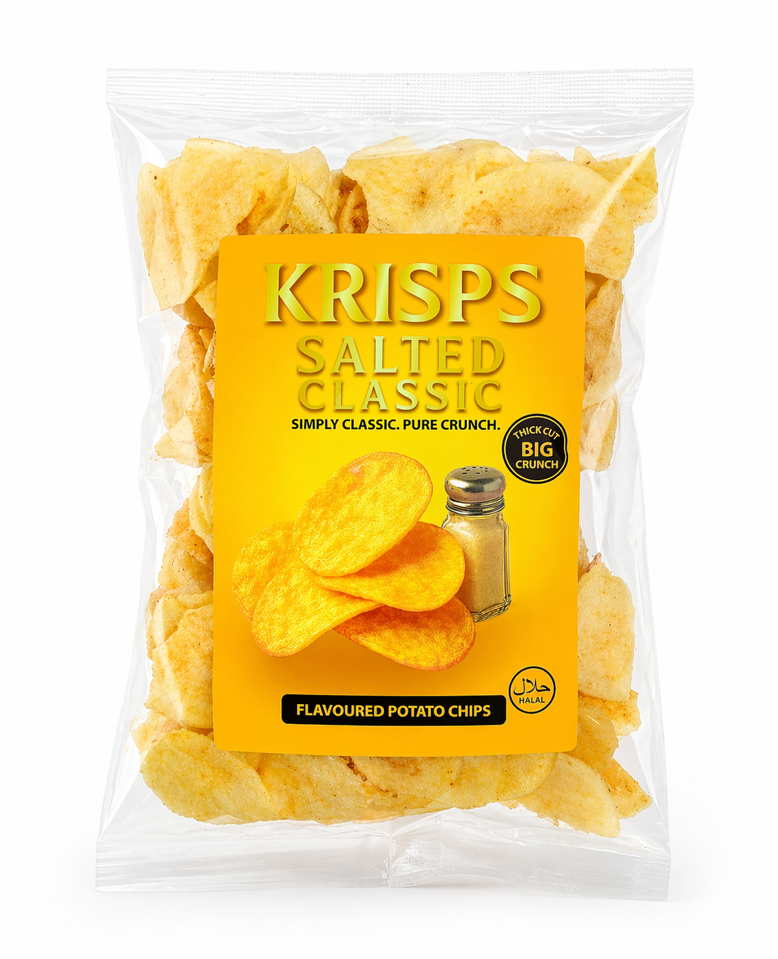 Krisps Salted Classic – Light & Crispy Snack