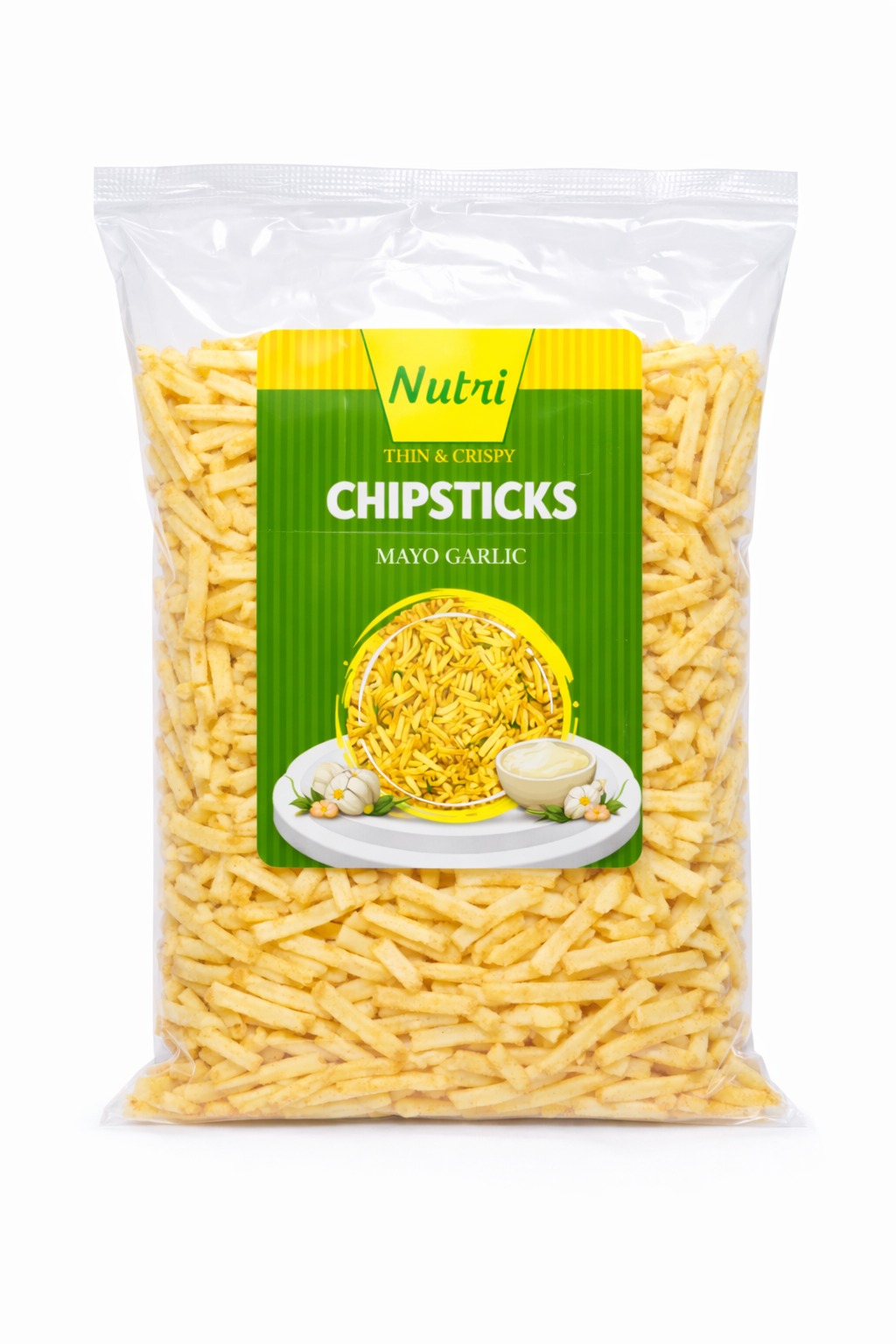 Chipsticks Mayo Garlic – Creamy Garlic Potato Sticks