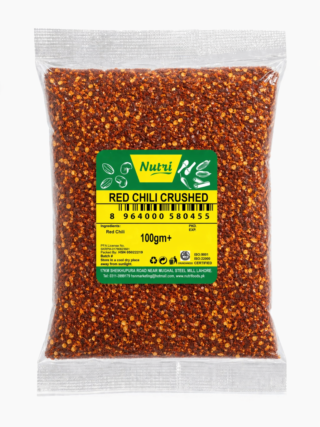 Red Chilli Crushed (Premium Quality Crushed)