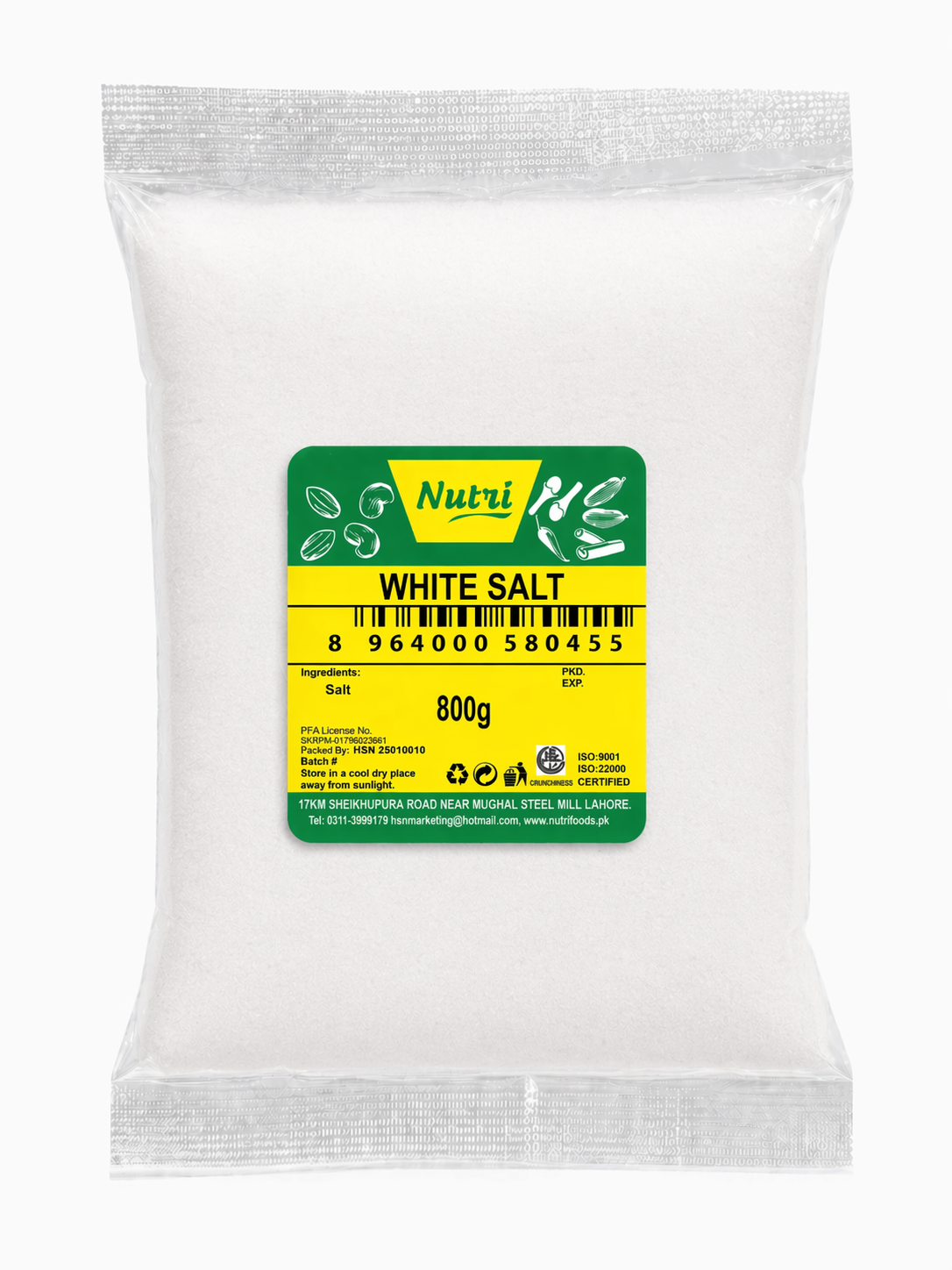 Salt (Premium Quality Edible Table Salt)