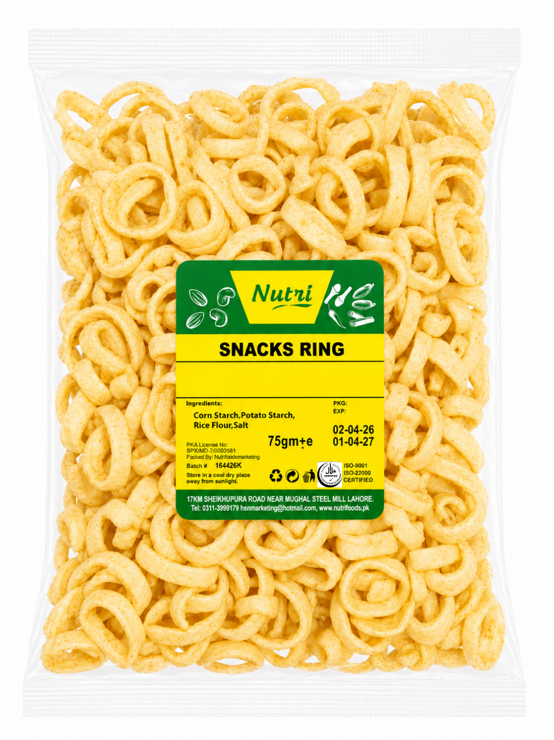 Snacks Rings (Crunchy Ring-Shaped Snacks)