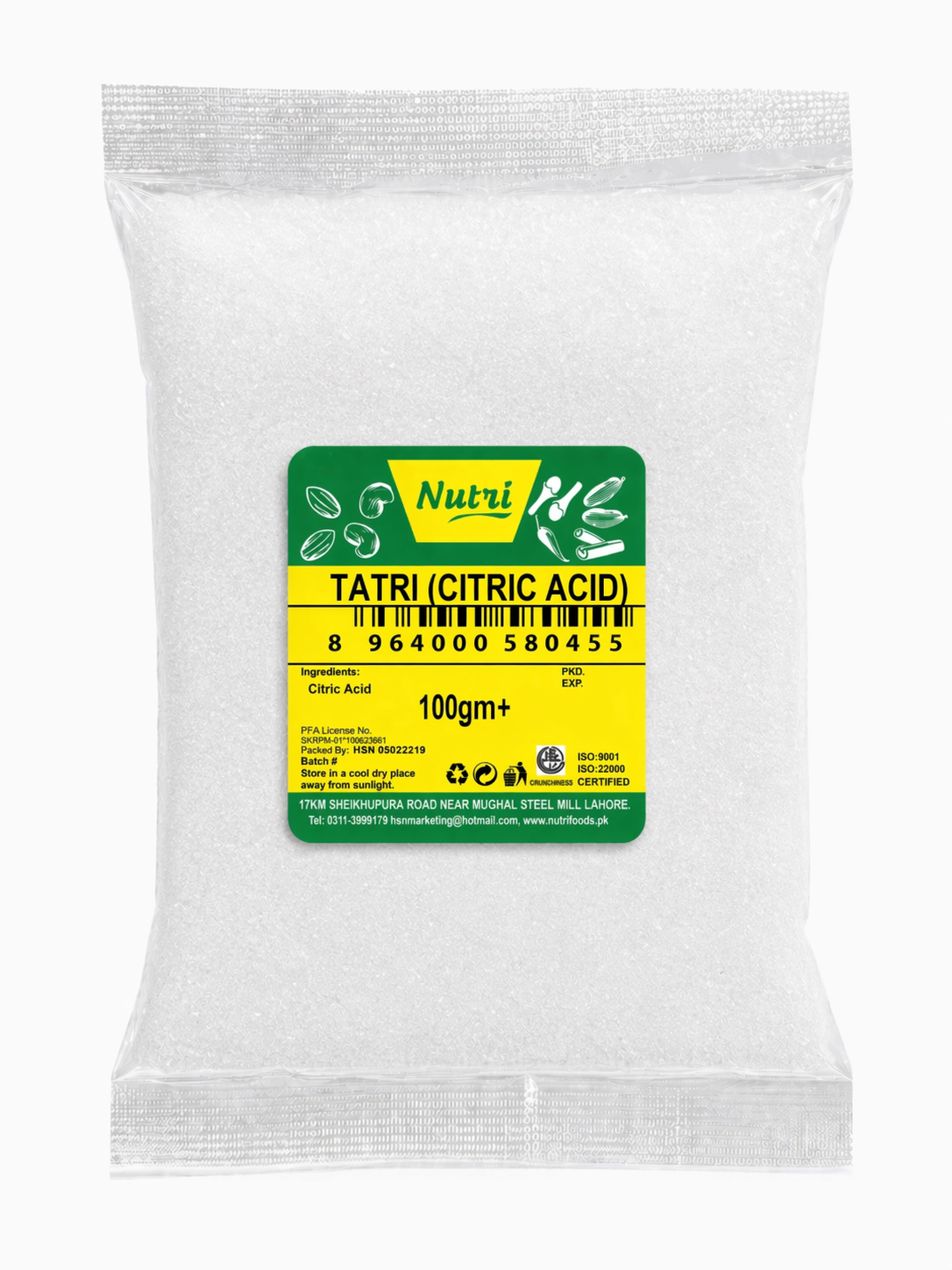 <b>Tatri (Premium Quality Citric Acid – Pure)</b>