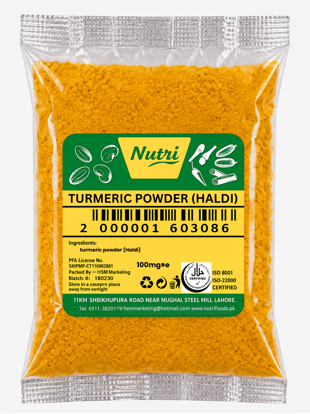 Turmeric Powder – Premium Quality Haldi Powder
