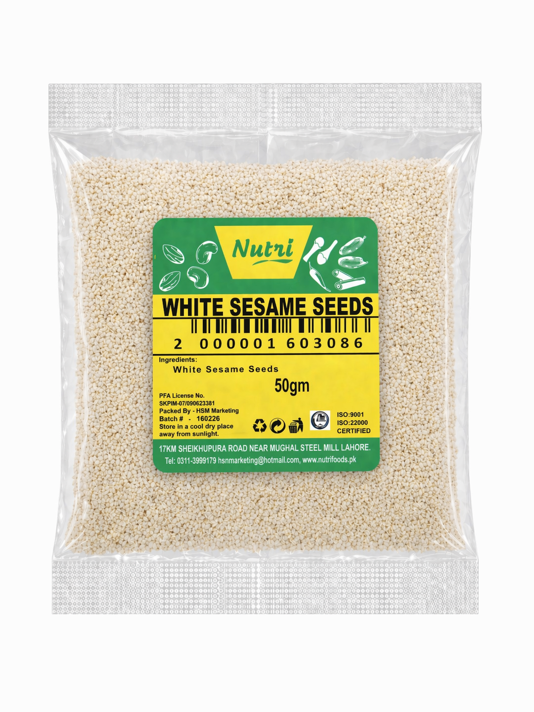 White Sesame Seeds (Premium Quality Till)